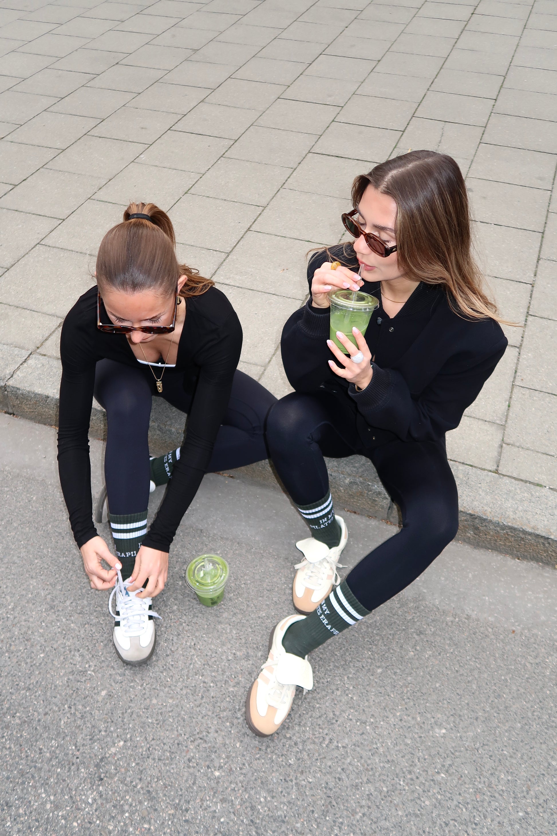 Pilates Era Socken getragen